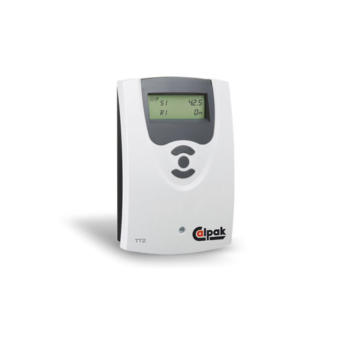 Digital thermostat - Calpak-Cicero Hellas - for heating / white / with digital display