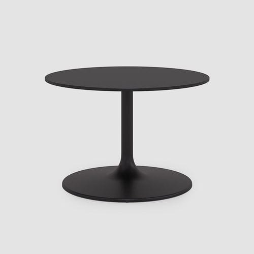 Contemporary coffee table - CASUAL Side Table - Bene GmbH - Fenix NTM® / powder-coated steel base / round
