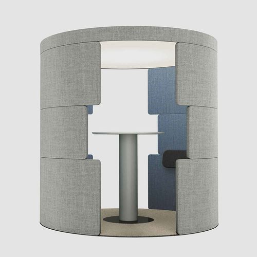 Contemporary table - PARCS TOGUNA - Bene GmbH - plastic / plastic base / round