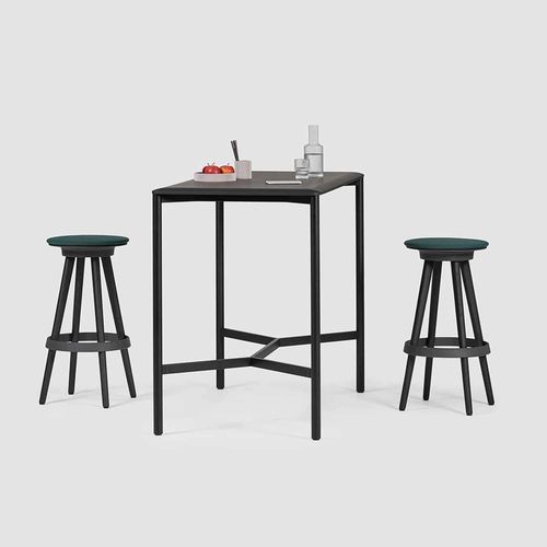 Contemporary table - PORTS SLIM HIGH - Bene GmbH - oak / beech / maple
