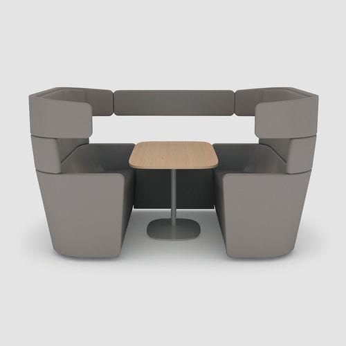 Modular sofa - PARCS AMERICAN DINER - Bene GmbH - contemporary / fabric / high-back
