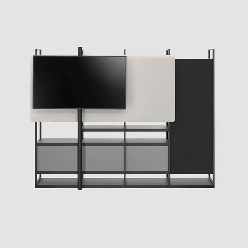 Wall-mounted shelf - PORTS STORAGE - Bene GmbH - modular / room divider / contemporary