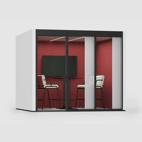 Acoustic privacy office space - NOOXS THINK TANK - Bene GmbH - glazed
