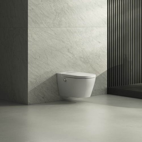 Shower toilet - CLEANET ALVIA - Alape - wall-hung / ceramic / home