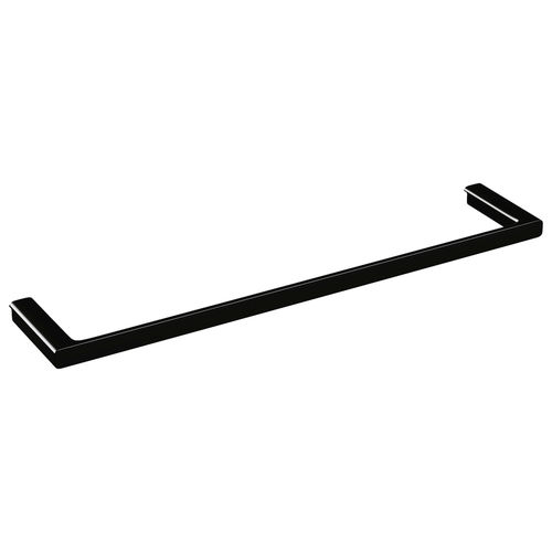 1-bar towel rack - HHAS001 - Burgbad - wall-mounted / metal / black
