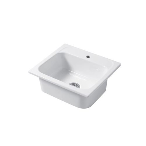 Built-in washbasin - LANDSCAPE : LP06053101 - Disegno Ceramica - ceramic / rectangular / contemporary