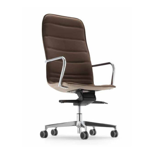 Contemporary office chair - UF 592/A - DRIGANI SRL - indoor / fabric / metal base