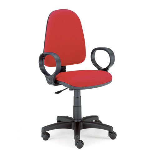 Contemporary office chair - UF 305 - DRIGANI SRL - indoor / fabric / plastic base