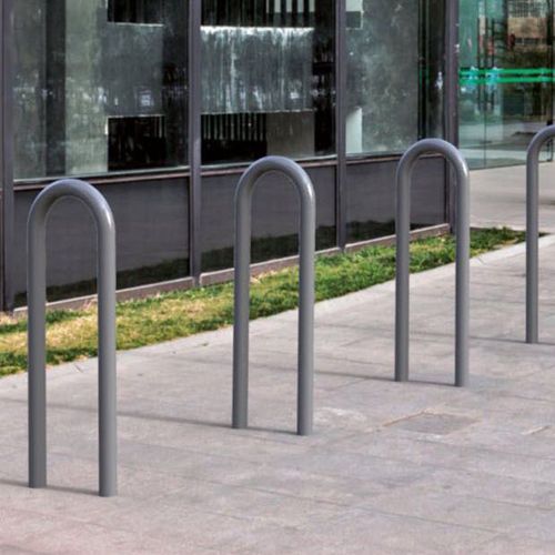 Floor-mounted bike stand - TROMBONE - PROCITY - vertical / for public space / galvanised steel