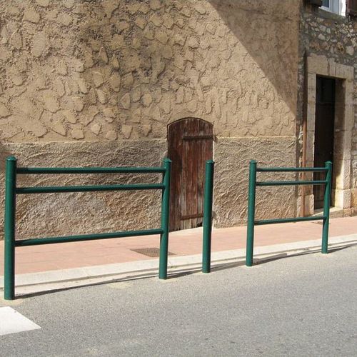 Protective barrier - AGORA TRIO - PROCITY - fixed / zinc-plated steel / for public spaces