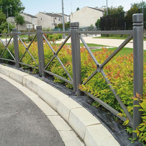 Protective barrier - CITY PROVINCE - PROCITY - fixed / zinc-plated steel / for public spaces