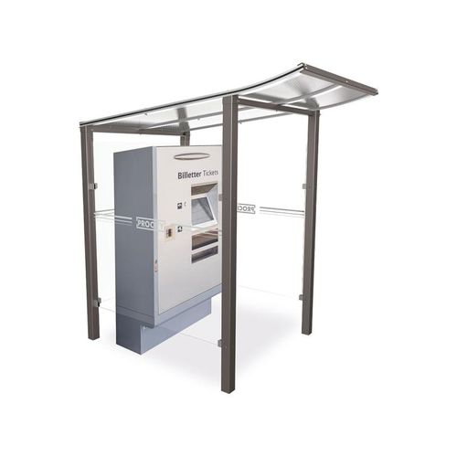 Public space shelter - MODULO - PROCITY - pay station