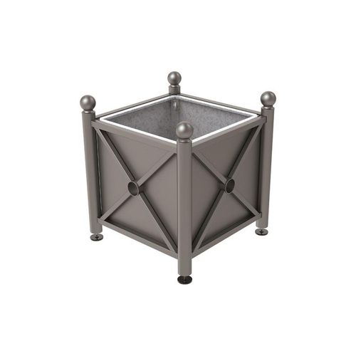 Sheet steel planter - PROVINCE SPHERE - PROCITY - galvanised steel / steel / painted steel