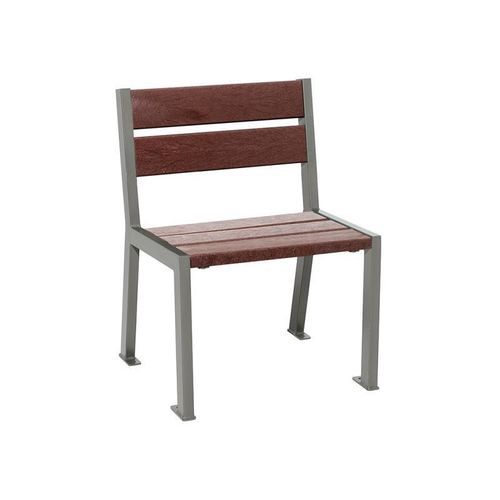Contemporary garden chair - Silaos® - PROCITY - for outdoor use / steel / recycled plastic