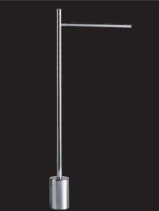 1-bar towel rack - LOFT & BATH - KRAMER - floor-standing / metal