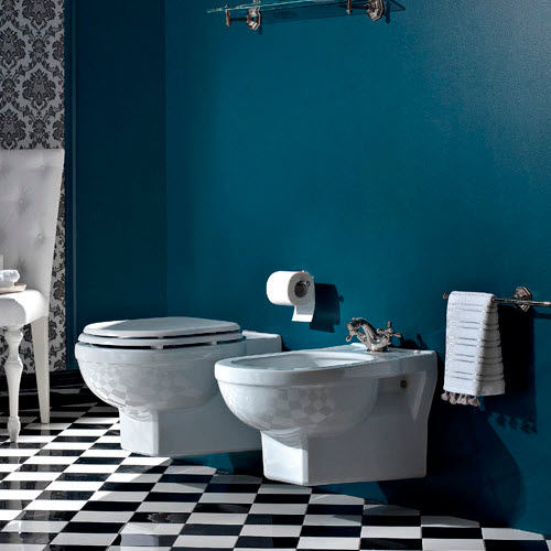 Wall-hung bidet - 5306 _ 5309 + S145 - Sbordoni - ceramic