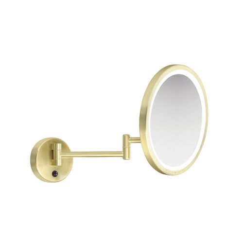 Wall-mounted bathroom mirror - Intemporel BD - Miroir Brot - contemporary / round / metal