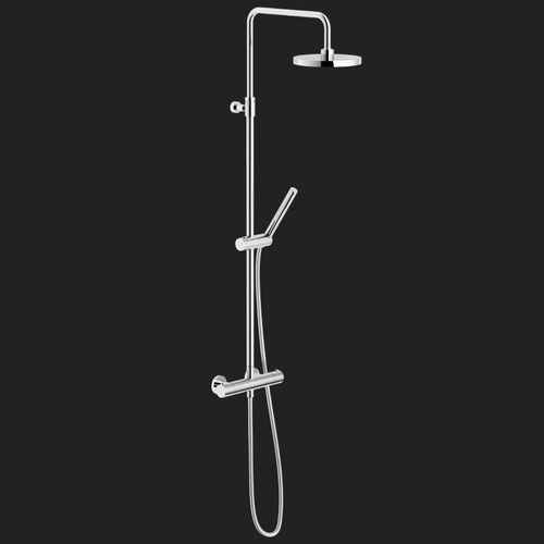 Wall-mounted shower set - PLUS: PL00030/50CR - Nobili Rubinetterie - contemporary / for hotel / thermostatic