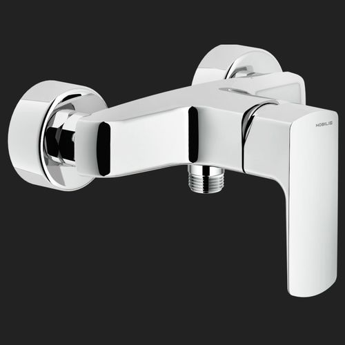 Shower mixer tap - ACQUAVIVA: VV103130CR - Nobili Rubinetterie - wall-mounted / brass / bathroom