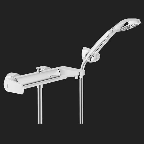 Shower mixer tap - SKY: SY97110CR - Nobili Rubinetterie - mixer for bathtubs / wall-mounted / brass