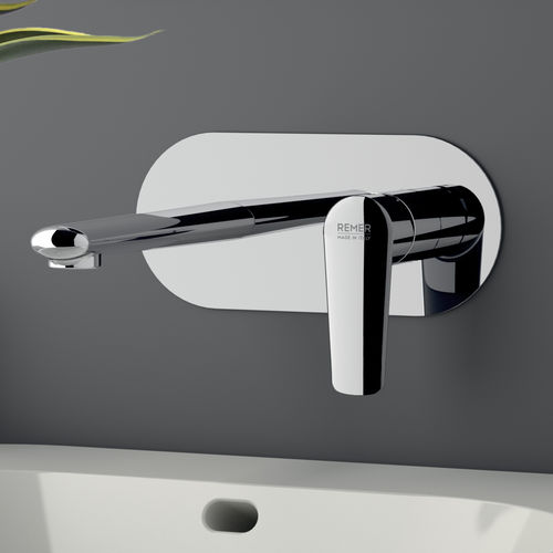 Built-in mixer tap - V15 - Remer Rubinetterie - for washbasin / chrome-plated brass / bathroom