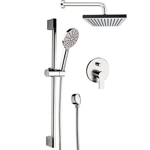 Wall-mounted shower set - EY09S01SD20 - Remer Rubinetterie - contemporary / commercial / with hand shower