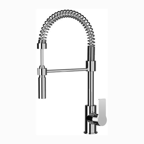 Countertop mixer tap - EYR77E - Remer Rubinetterie - chromed metal / brass / kitchen
