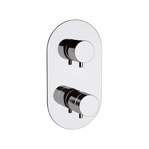 Bathtub mixer tap - NT92 - Remer Rubinetterie - wall-mounted / thermostatic / chrome-plated brass