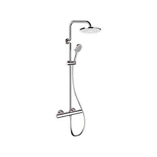Thermostatic shower column - EQ32X8MPMD20 SERIES - Remer Rubinetterie - stainless steel / wall-mounted / contemporary