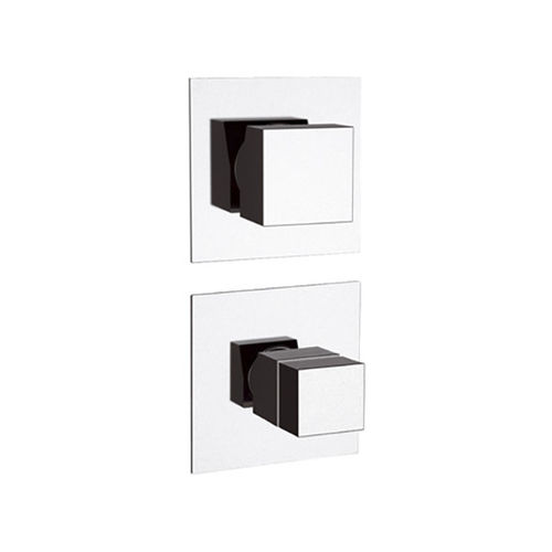 Bathtub mixer tap - QT94C  - Remer Rubinetterie - wall-mounted / thermostatic / brass