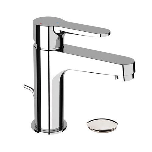 Washbasin mixer tap - WE10LT6 - Remer Rubinetterie - countertop / chrome-plated brass / bathroom
