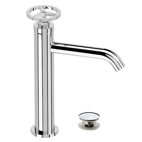 Washbasin mixer tap - CH10ACC  - Remer Rubinetterie - countertop / chrome-plated brass / bathroom