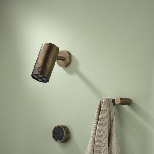 Wall-mounted shower head - PR5575AB02F34+PR55PA004F34+PR55PB101F40 - Ritmonio Rubinetterie Srl - ceiling-mounted / round / rain