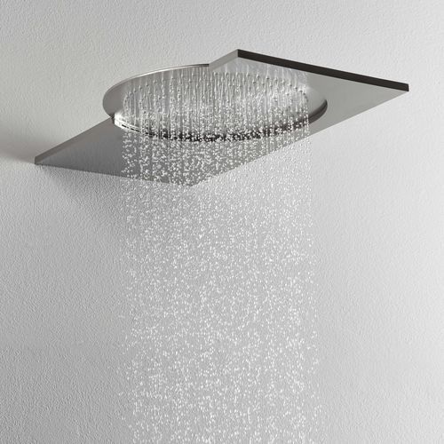 Wallmounted shower head 75A023INOX Ritmonio Srl rectangular / rain / commercial