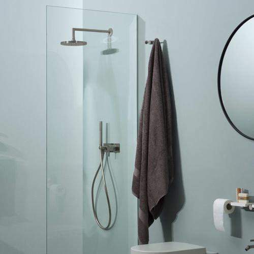 Shower mixer tap - PR34GF101IX - Ritmonio Rubinetterie Srl - wall-mounted / built-in / chrome-plated brass