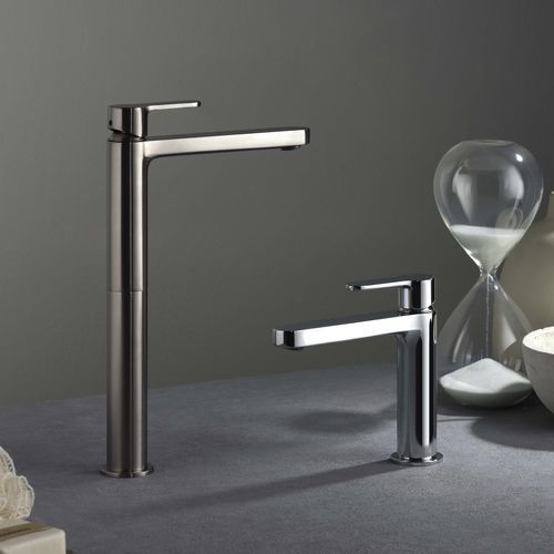 Washbasin mixer tap - PR37AF201BLX - Ritmonio Rubinetterie Srl - wall-mounted / built-in / chrome-plated brass