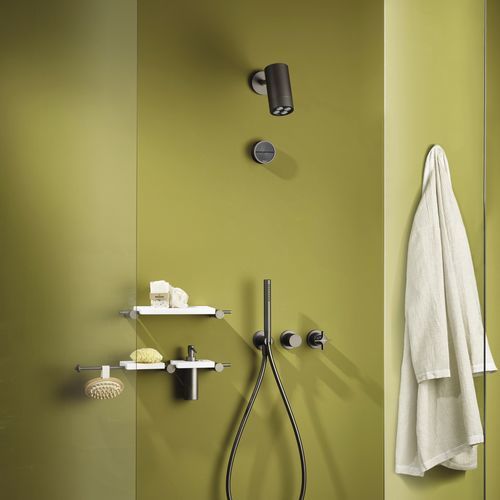 Shower mixer tap - PR53GF201F31 - Ritmonio Rubinetterie Srl - wall-mounted / built-in / chrome-plated brass