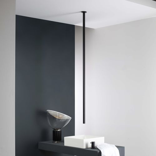 Washbasin mixer tap - E0BA0185H--C04 - Ritmonio Rubinetterie Srl - ceiling / chrome-plated brass / bathroom