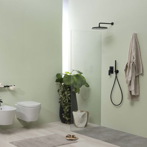 Shower mixer tap - PR31GB111C04 - Ritmonio Rubinetterie Srl - wall-mounted / built-in / chrome-plated brass