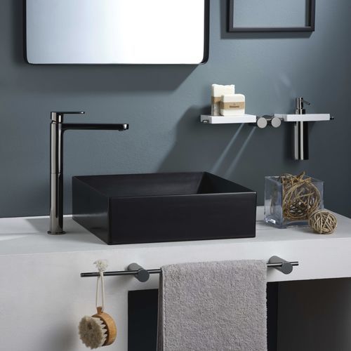 Washbasin mixer tap - PR38AF201 - Ritmonio Rubinetterie Srl - countertop / chrome-plated brass / bathroom