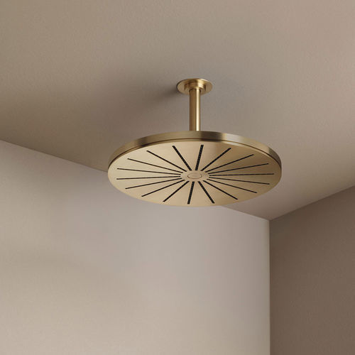 Ceiling-mounted shower head - 060A - VOLA - round / rain