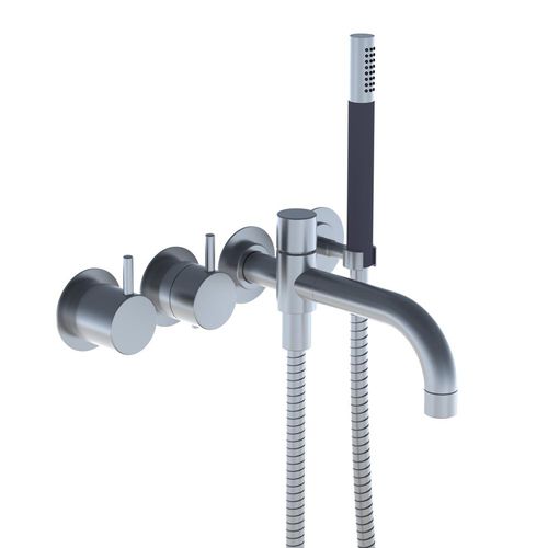 Shower mixer tap - 5141DT8 series - VOLA - built-in / thermostatic / stainless steel