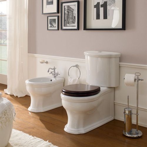Ceramic toilet tank - 5309 - Scarabeo Ceramiche - manually-operated