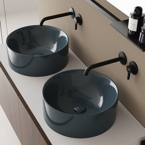 Countertop washbasin - SKINNY: 5409 - Scarabeo Ceramiche - ceramic ...