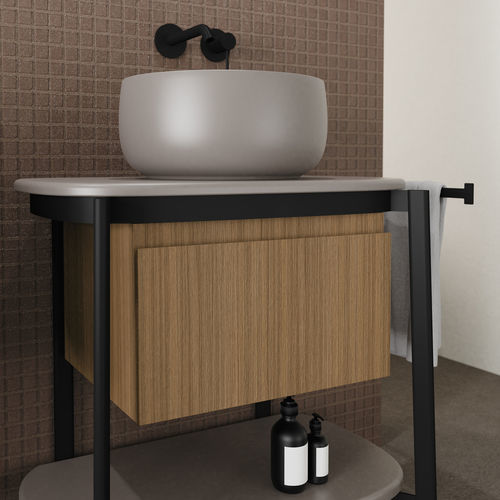 Indoor drawer - BI LOOP ® - Scarabeo Ceramiche - commercial / wooden / with storage compartments