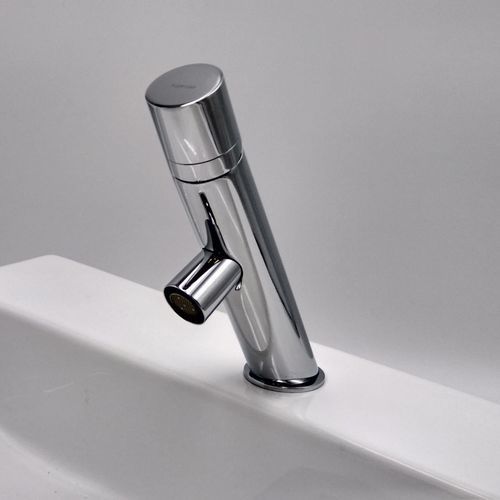 Washbasin mixer tap - AFTERNOON - SUPERGRIF - deck mounted / chrome-plated brass / bathroom