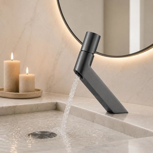 Washbasin mixer tap - 504106811 - SUPERGRIF - deck mounted / mechanical / brass