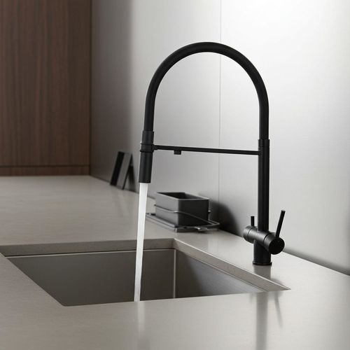 Deck mounted mixer tap - B-GRIF 403679370 - SUPERGRIF - mechanical / stainless steel / kitchen