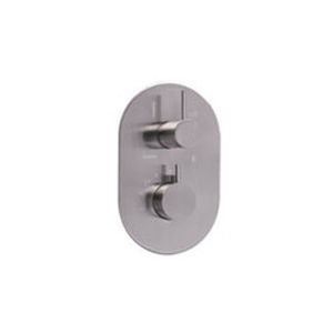 Shower mixer tap - D38: 038 843 110 - SUPERGRIF - built-in / thermostatic / chromed metal