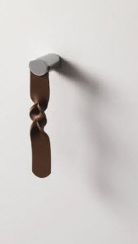 Leather furniture handle - CI224Z - PAMAR - nickel